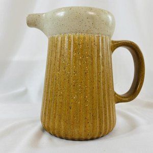 Royal Haeger Pottery Ribbed Milk Pitcher Mid Century MCM